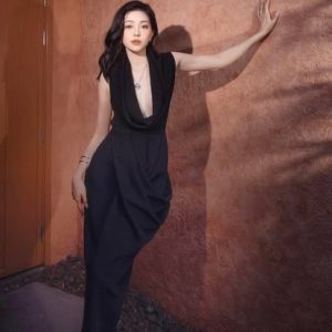 ETHEREAL SILK CASCADE DRESS